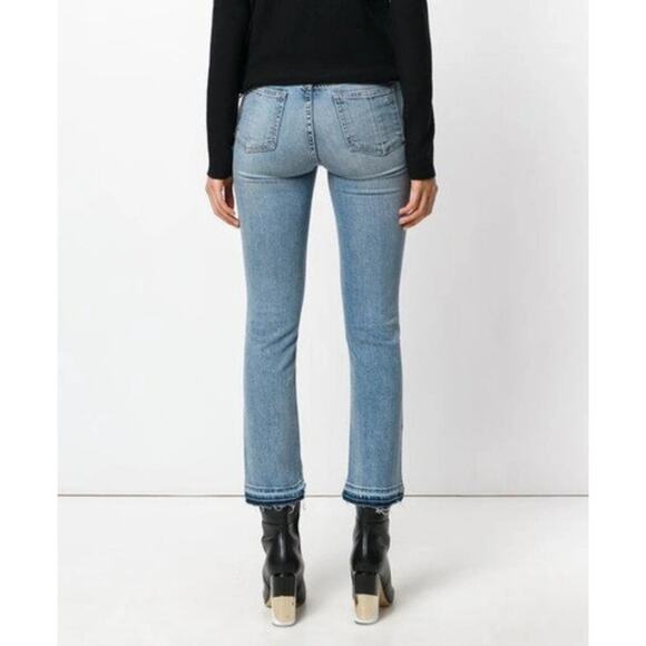 RAG & BONE 10 Inch Stove Pipe Prospector Distressed Step Hem Size 25 Revolve - Picture 2 of 8